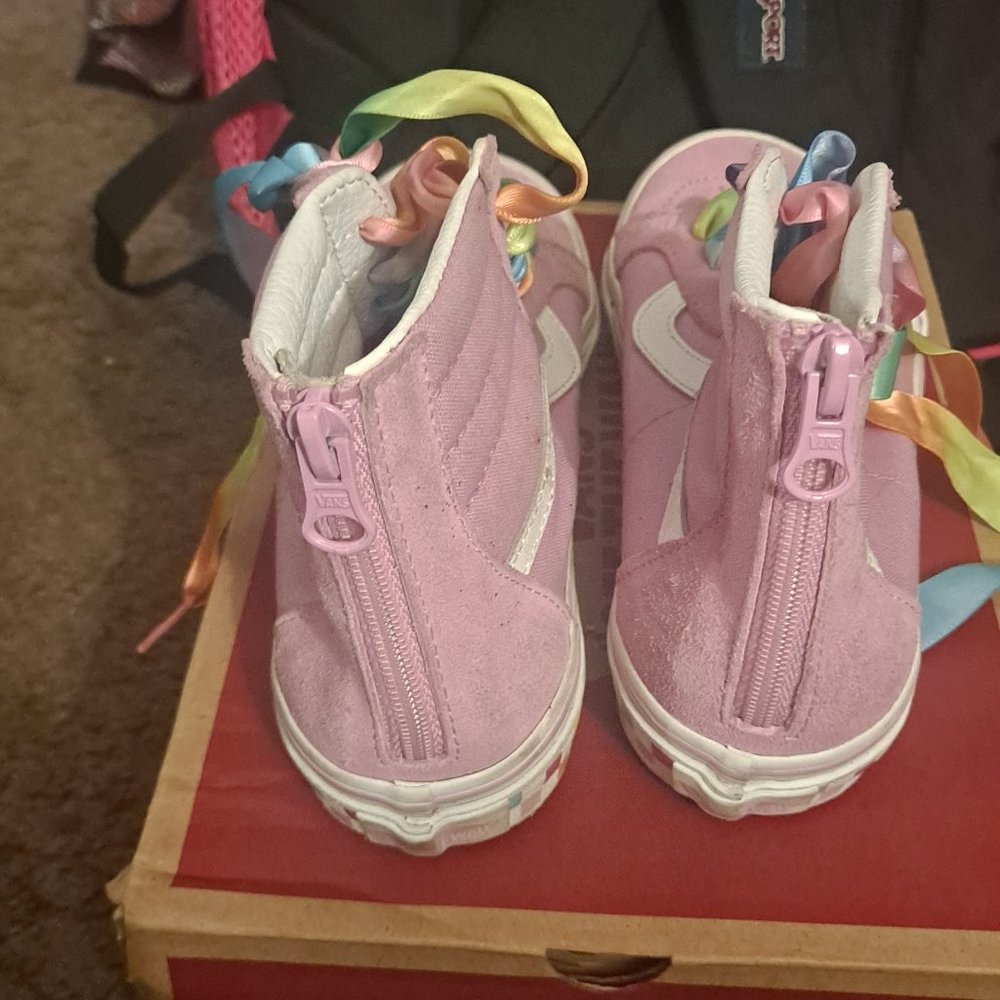 Size 3 kids Van's